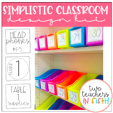 Simplistic Classroom Design Set