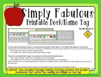printable desk plate name tag with reading prompts 120 chart number