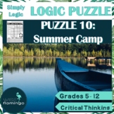 Simply Logic Puzzle 10 Summer Camp