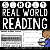 Simply Real World Reading (Functional Text)