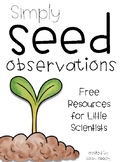 Simply Seed Observations {FREEBIE}