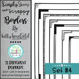 Simply Skinny & Scrappy Borders Set #4 by Kelly Benefield