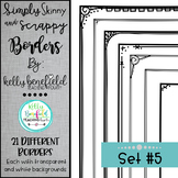 Simply Skinny & Scrappy Set #5 Borders by Kelly Benefield