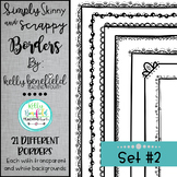 Simply Skinny & Scrappy Borders Set #2 by Kelly Benefield