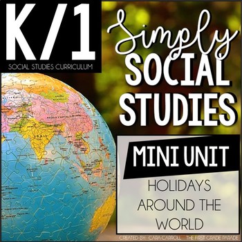 Preview of Simply Social Studies - Holidays Around the World