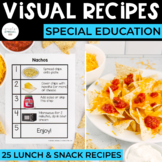 Visual Recipes | Lunch and Snacks | Cooking | Special Education