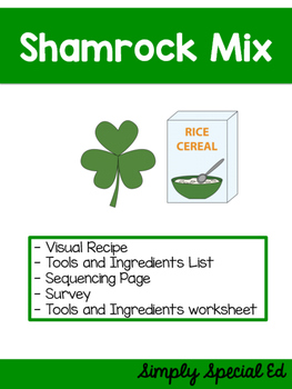 Preview of Simply Special Visual Recipes: Shamrock Mix