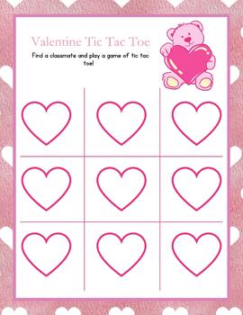 Preview of Simply Valentine Activity