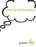 Simply Vocabulary - 4th grade (print-n-go workbook)