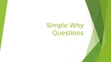 Simple "why" questions