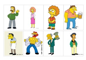 Preview of Simpson Guess Who