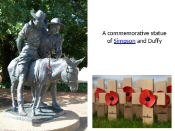 Preview of Simpson and His Donkey - Gallipoli World War One