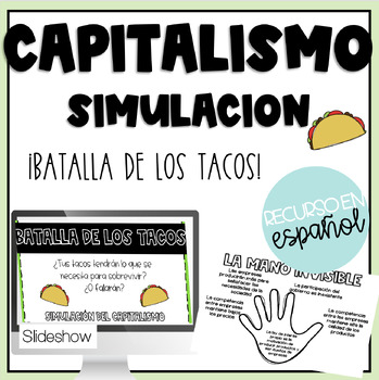 Preview of Simulación de capitalismo | Capitalism Simulation in Spanish