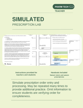 Preview of Simulated Prescription Lab