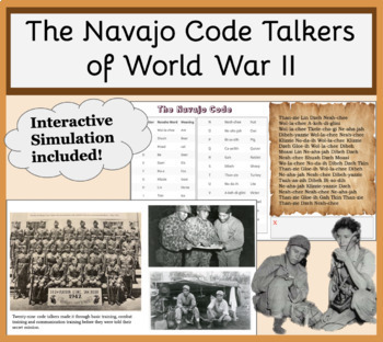 Preview of Simulation: Navajo Code Talkers of World War II