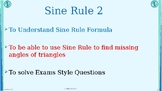 Sine Rule For Angles