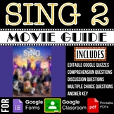 Sing 2 (2021) Movie Guide Discussion Questions Google Form