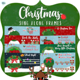 Sing Along Frames – Christmas (109 PNGs for Online Music)