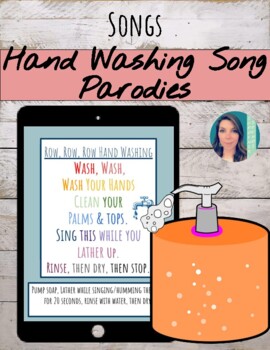 Preview of Sing & Sanitize: Hand Washing Song Parodies