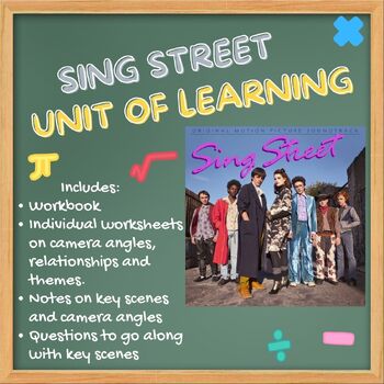 Preview of Sing Street Unit of Learning - Film Studies Resources