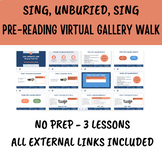 Sing, Unburied, Sing Virtual Gallery Walk, NO PREP Pre-rea