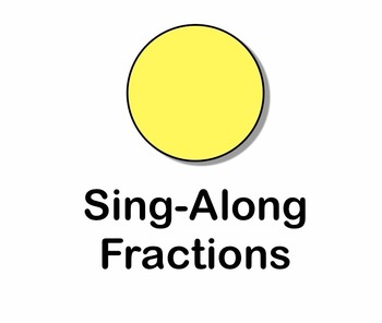 Preview of Sing-along Fractions Video/Movie mp4 by Kathy Troxel/Audio Memory