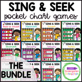 Sing and Seek Pocket Chart Games Bundle