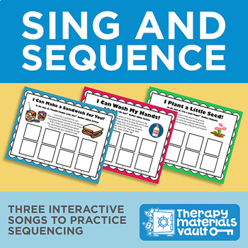 Preview of Sing and Sequence: Three Interactive Songs to Practice Sequencing