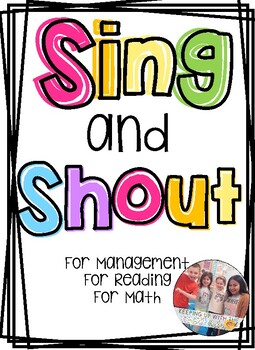 Preview of Sing and Shout Classroom Songs