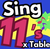 Sing the 11's Times Table
