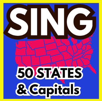 Preview of Sing the 50 States and Capitals