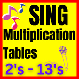 Sing the Multiplication Tables 2's - 13's