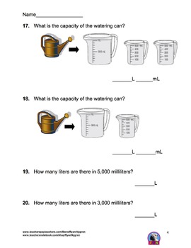 Singapore 3rd Grade Chapter 11 Math Test Review (6 pages) by Ryan ...