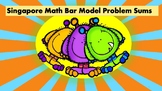 Singapore Bar Model Math Word Problems