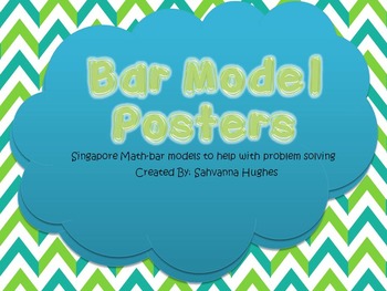 Preview of Singapore Math Bar Model Posters