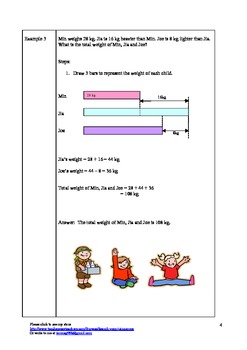 how to solve singapore math word problems