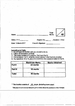 Preview of Singapore edition - Primary 3 & 4 Science Assessment Papers