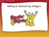 Adding and Subtracting Integers Lesson by Singin' & Signin'
