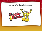 Area of a Parallelogram Lesson by Singin' & Signin'