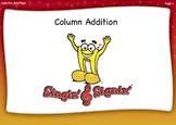 Column Addition Lesson by Singin' & Signin'