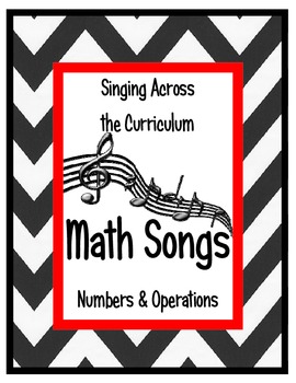 Preview of Singing Across the Curriculum: Math Songs for Numbers & Operations