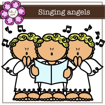 angel choir clip art