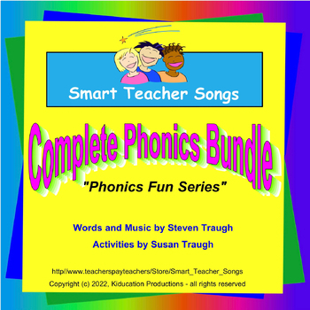 Preview of Complete Phonics Bundle - Phonics Fun Series