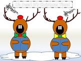 Singing Reindeer Craft, Coloring Page, and Writing Stationary