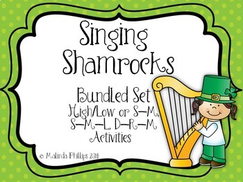 Preview of Singing Shamrocks: Bundled Solfege Activities for Kodaly Classrooms