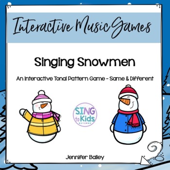 Preview of Singing Snowmen: Interactive Music Game (Same & Different)