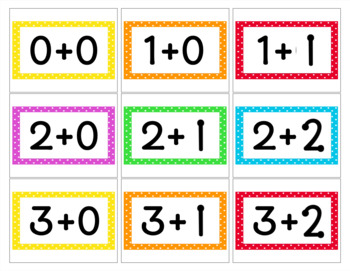 Preview of Single Digit Addition Slides with Physical Prompts (includes printable cards)