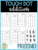 Touch + Count Math: Single Digit Addition--- FREE