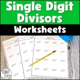 Single Digit Divisor Division With and Without Remainders 