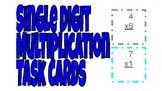 Single Digit Multiplication Mini Cards